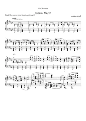 Marche funèbre Op.72 No.2