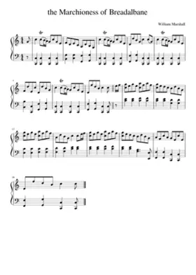 the Marchioness of Breadalbane