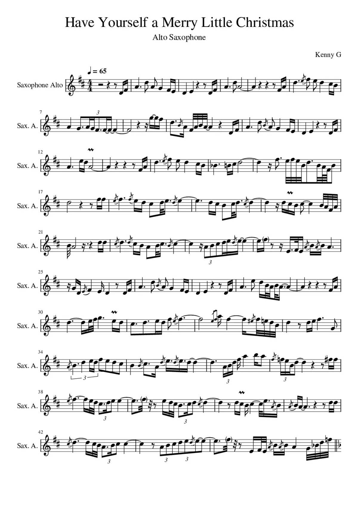 Have yourself a merry little christmas - Page 1