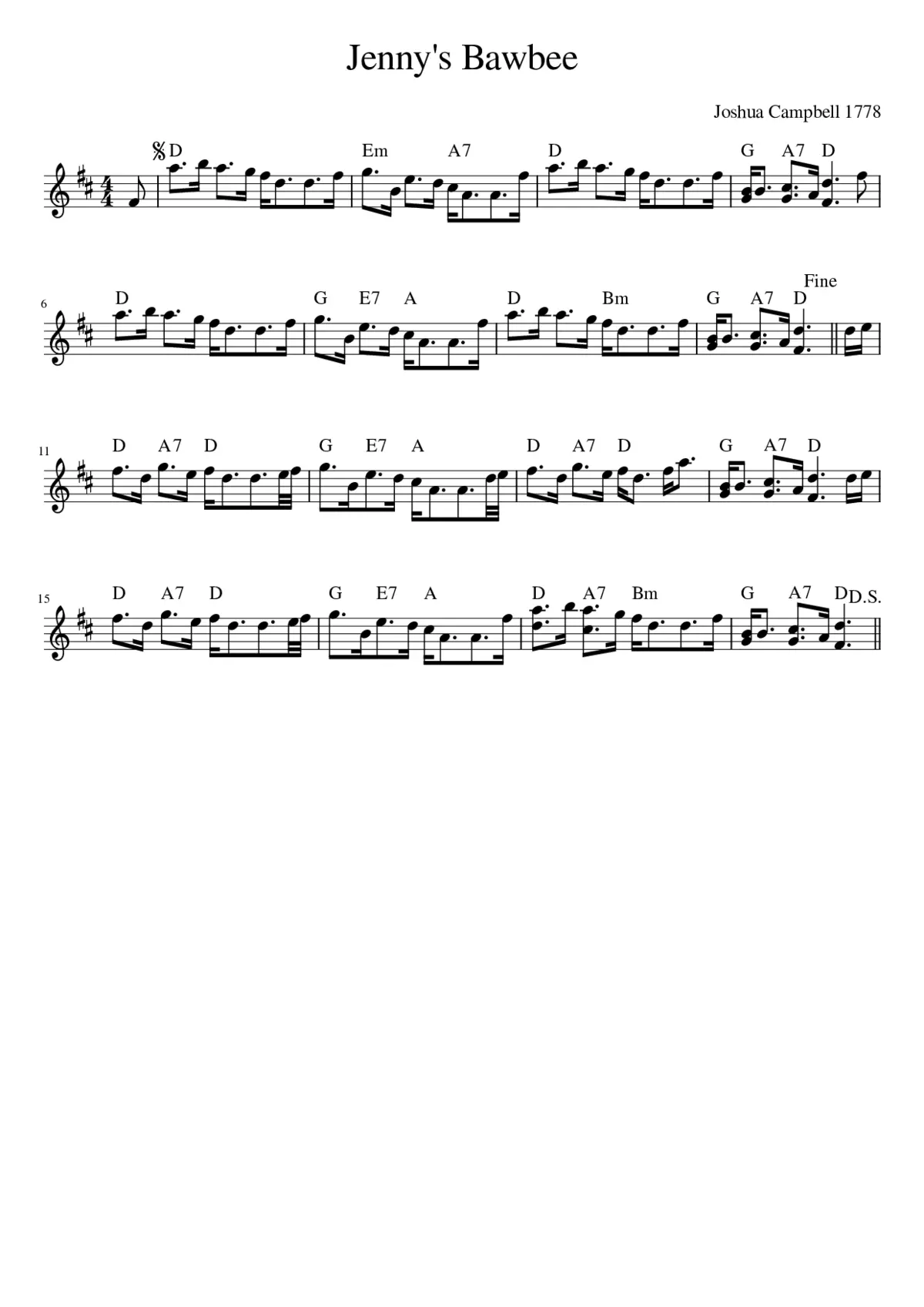 Jenny's Bawbee - Page 1