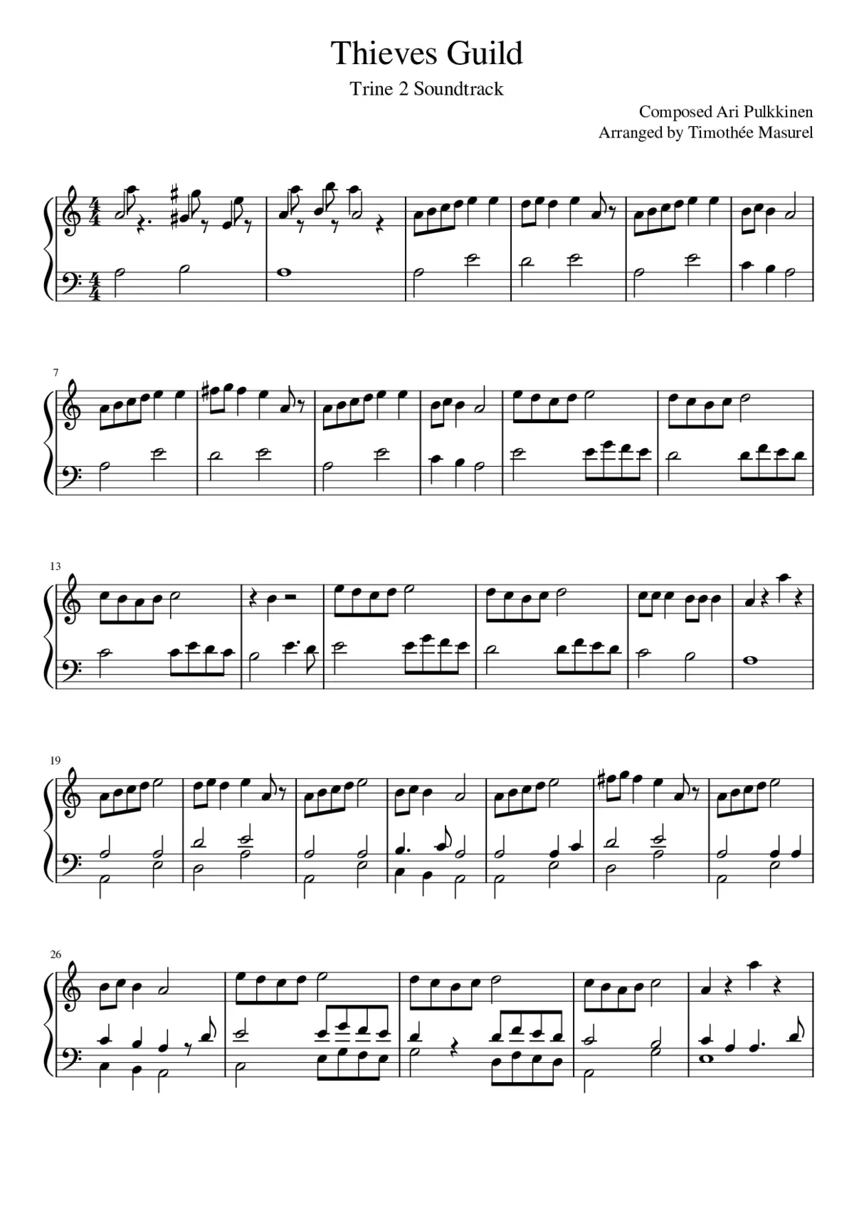 Thieves Guild - Page 1