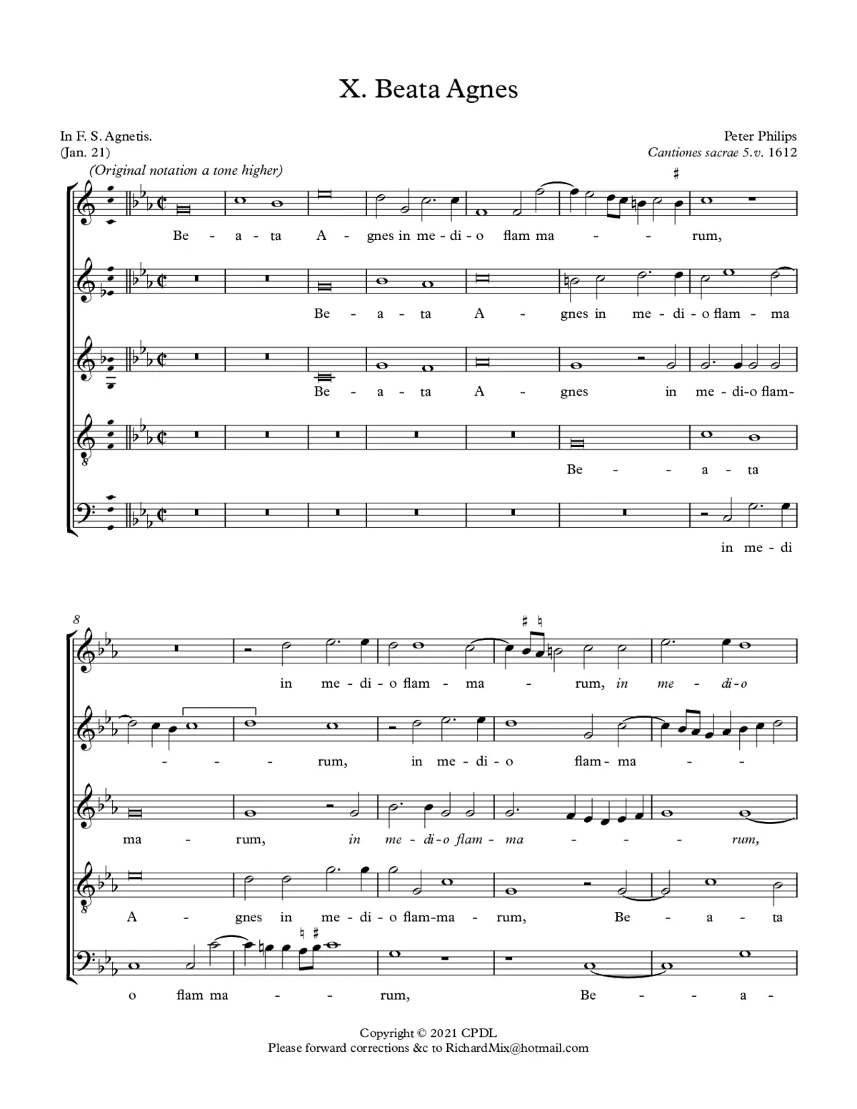 Beata Agnes - Page 1