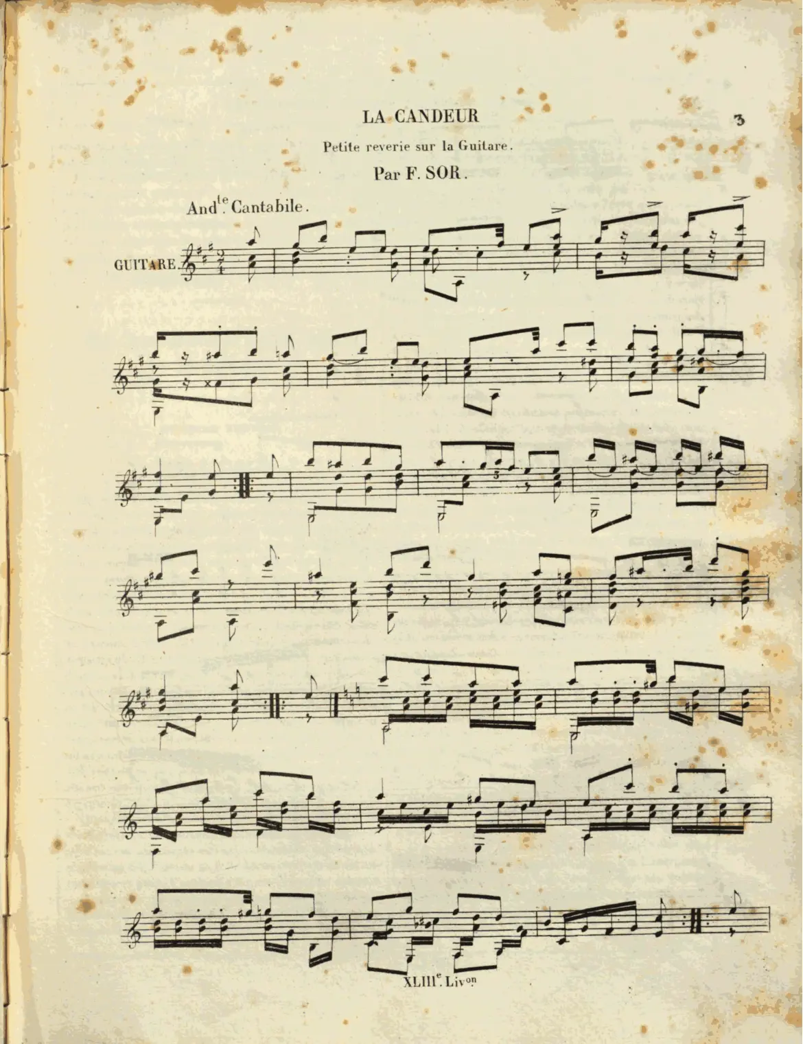 La Candeur - Page 1