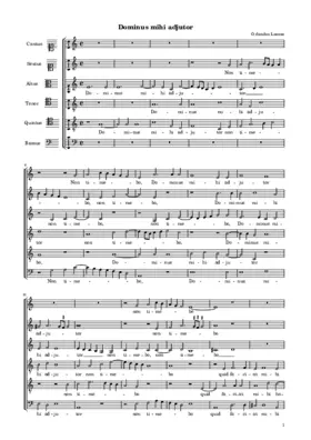 Dominus mihi adjutor