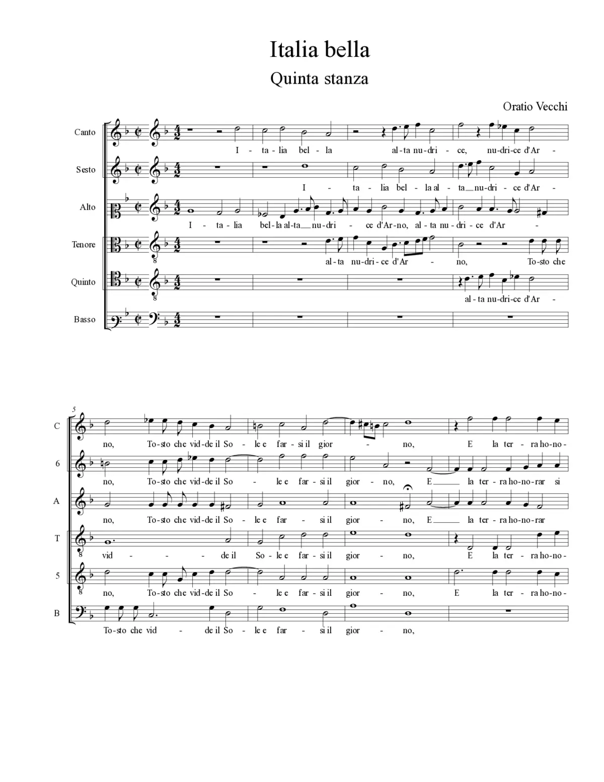 Italia bella - Page 1