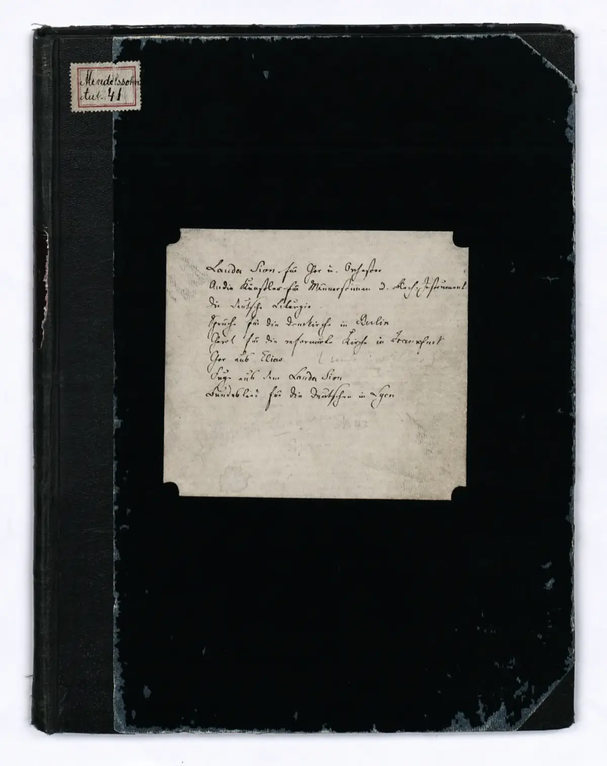 An die Künstler - Page 1