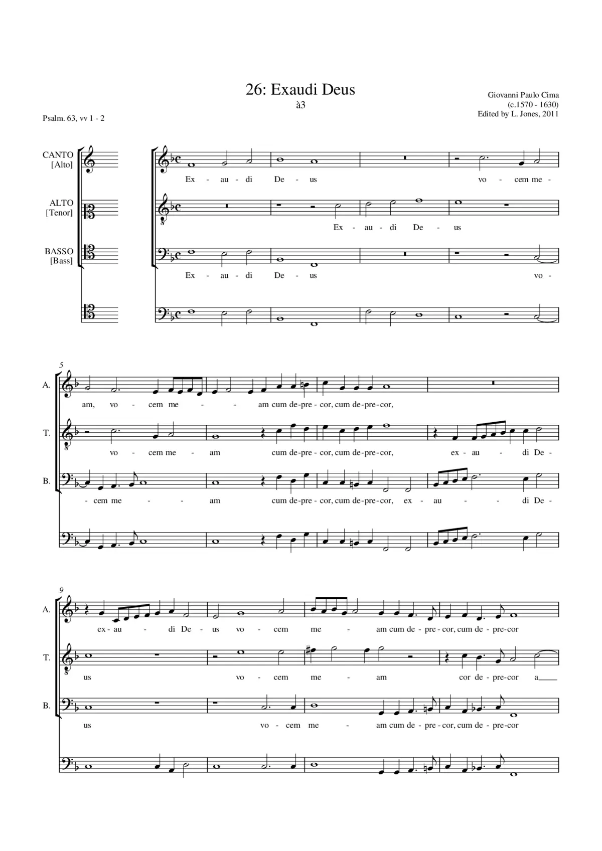 Exaudi Deus - Page 1