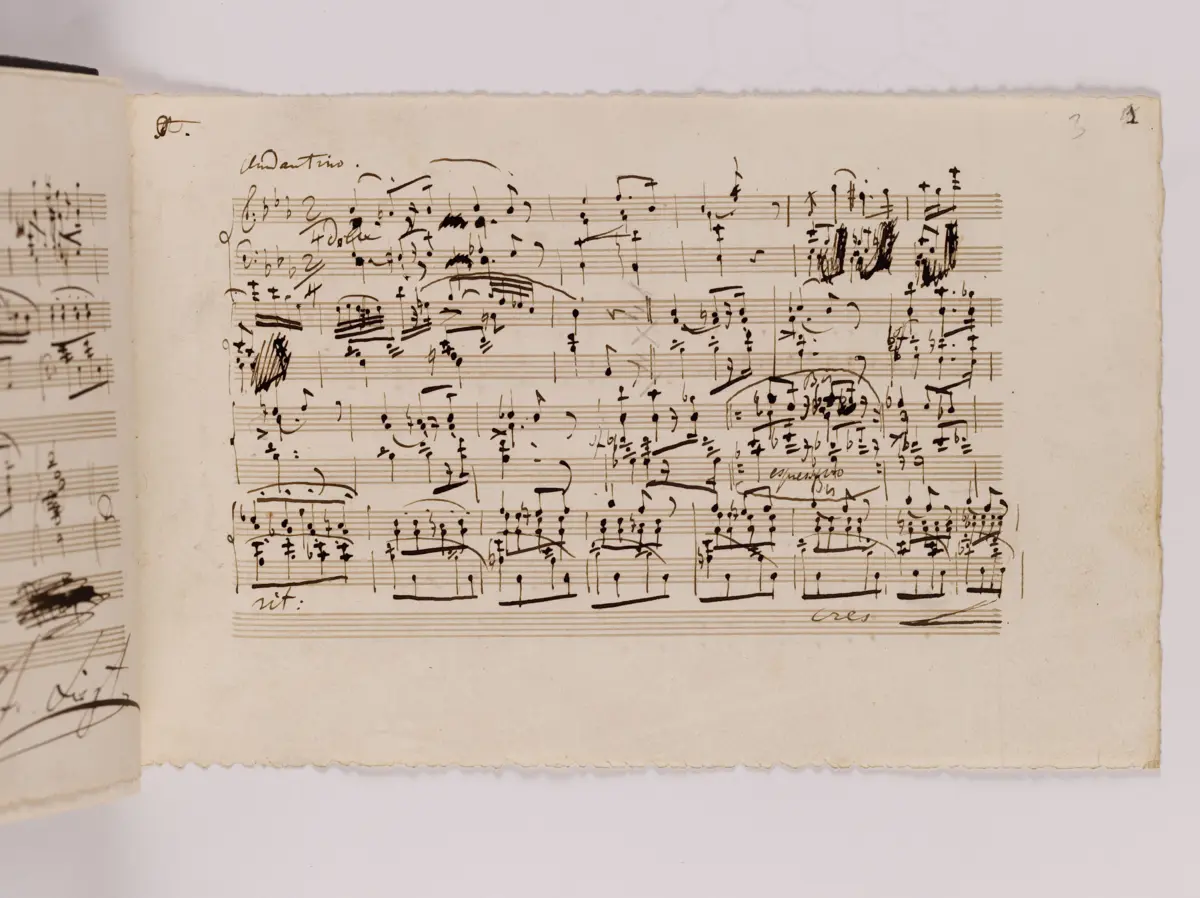 Andantino pour Emile et Charlotte Loudon - Page 1
