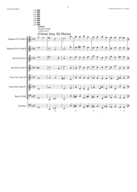 O bone Jesu fili Mariae SWV 471