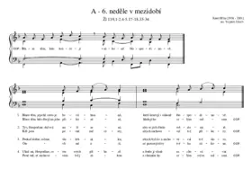 A - 6. neděle v mezidobí