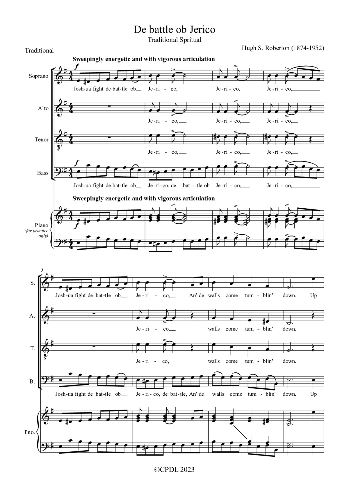 De battle of Jerico - Page 1