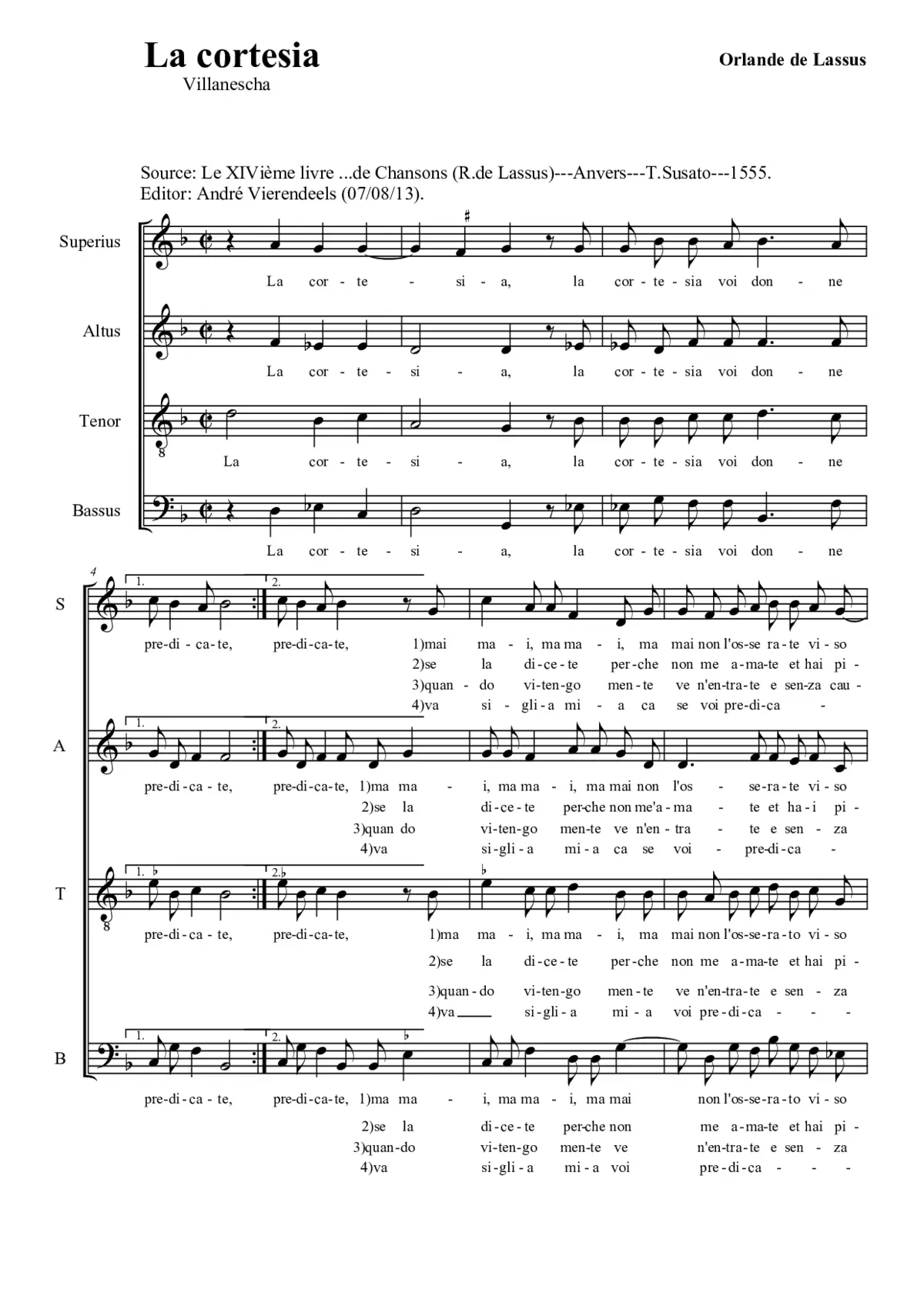 La cortesia - Page 1