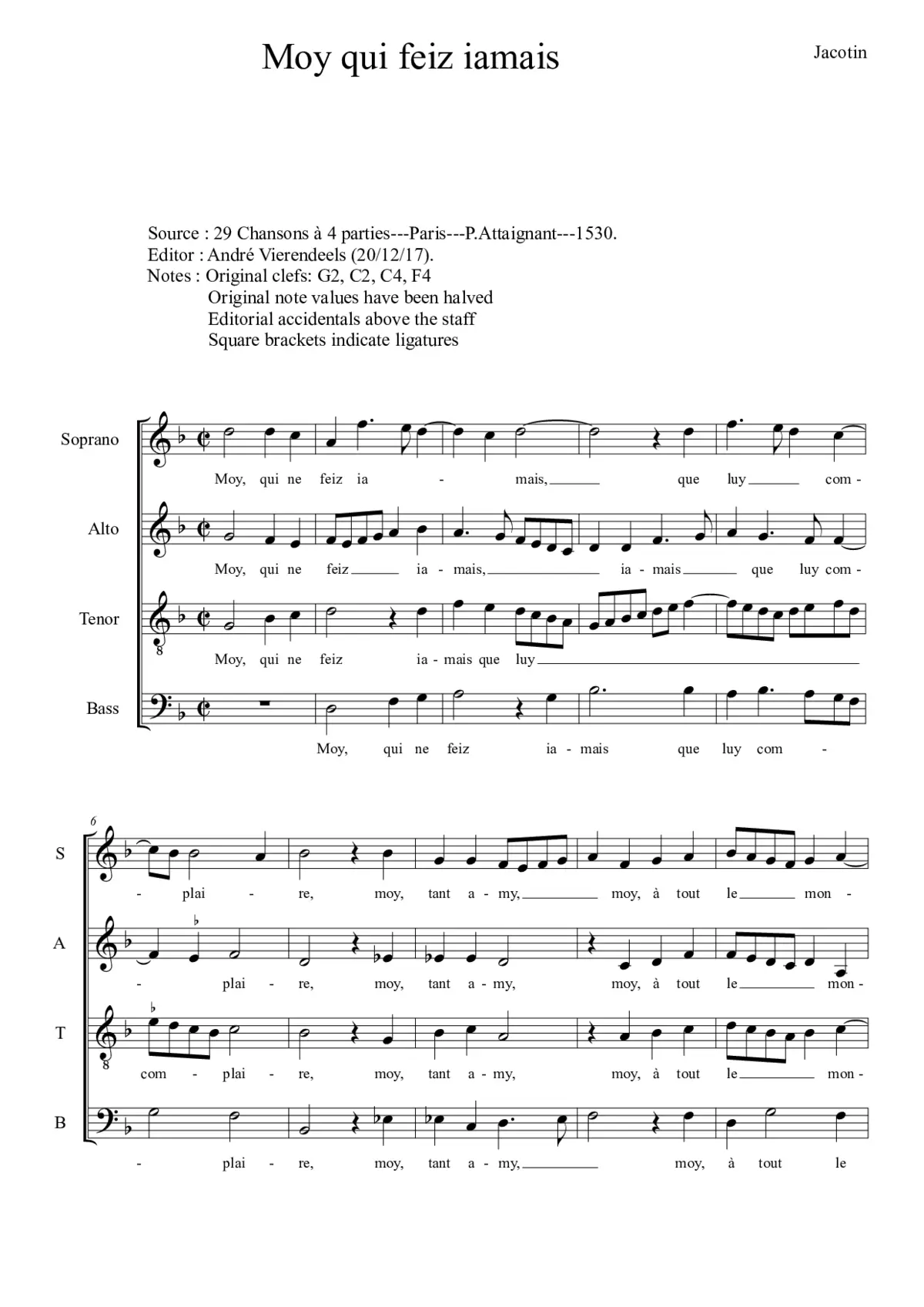 Moy qui feiz iamais - Page 1