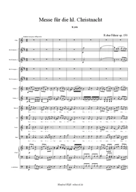 Missa pastoralis 'Christnacht'
