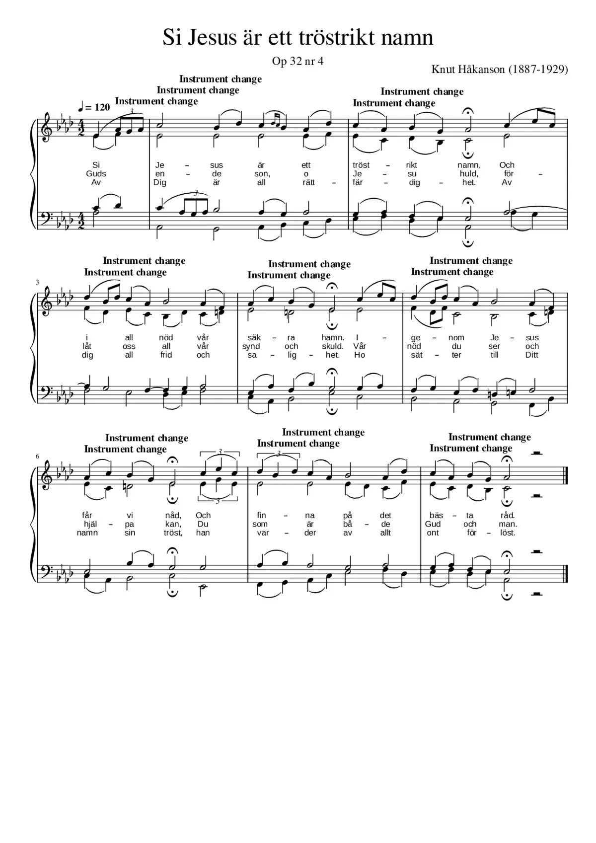 Si Jesus är ett tröstrikt namn - Page 1