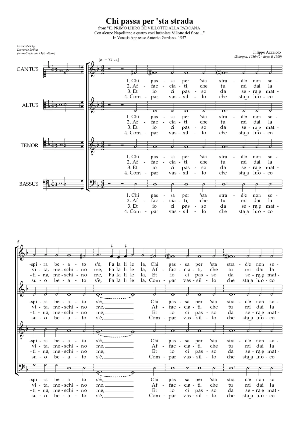 Chi passa per 'sta strada - Page 1