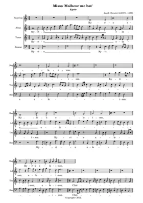 Missa Malheur me bat