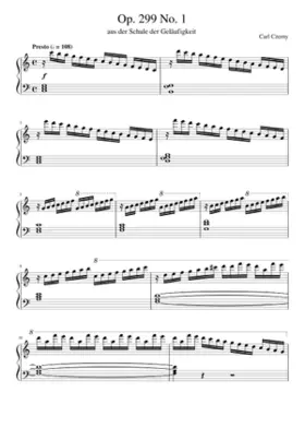 School of Velocity op.299 no.1 Czerny