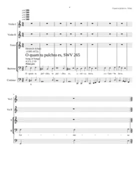 O quam pulchra es amica mea SWV 265