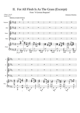 Ein deutsches Requiem Op.45