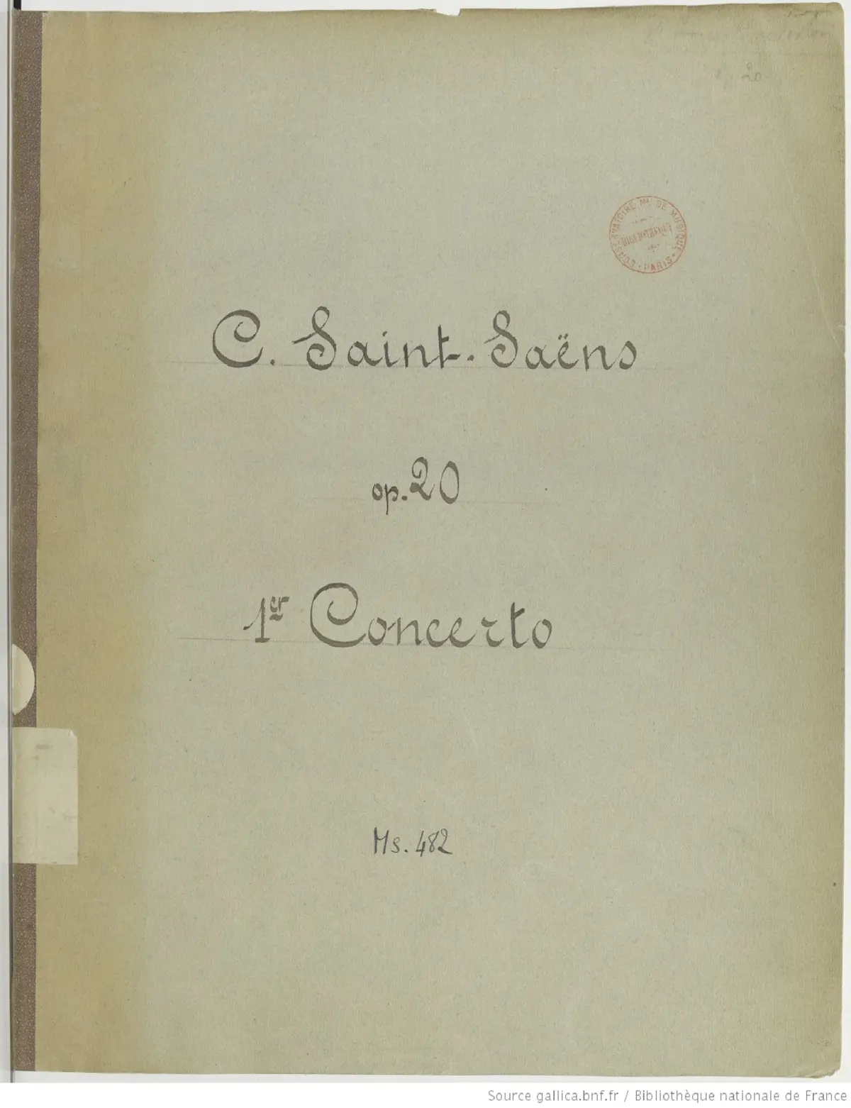 Violin Concerto No.1 - Page 1