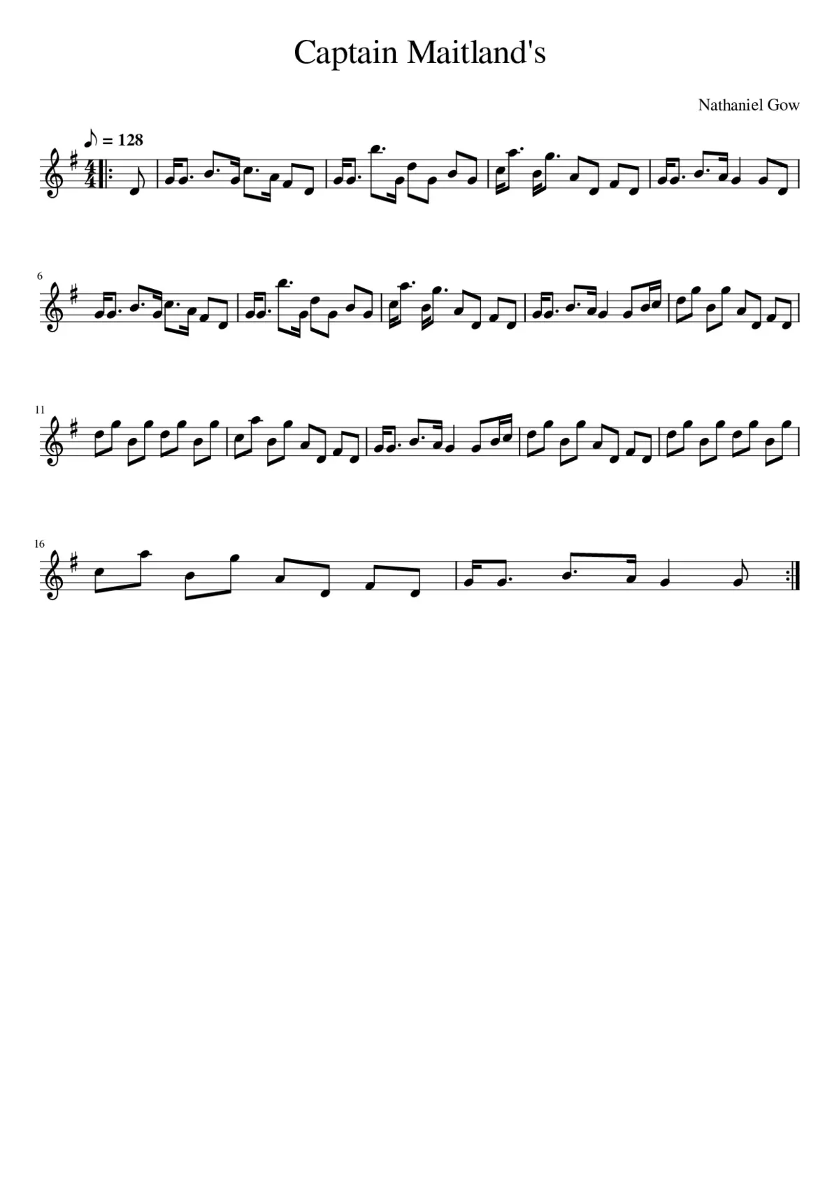 Captain Maitland's - Page 1