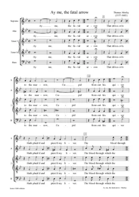 Ay me, the fatal arrow