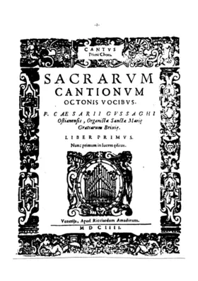 Sacrarum cantionum