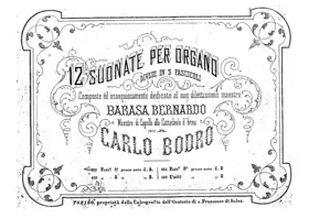 12 Suonate per organo