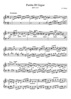 Partita in A minor BWV 827