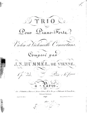 Piano Trio in G major