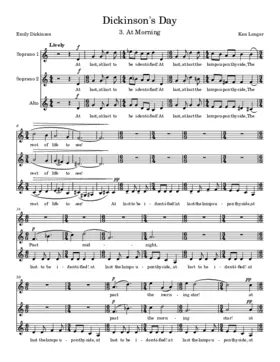 Dickinsons Day: Morning