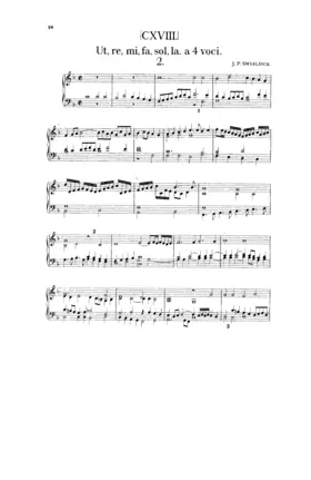 Ut, re, mi, fa, sol, la, a 4 voci