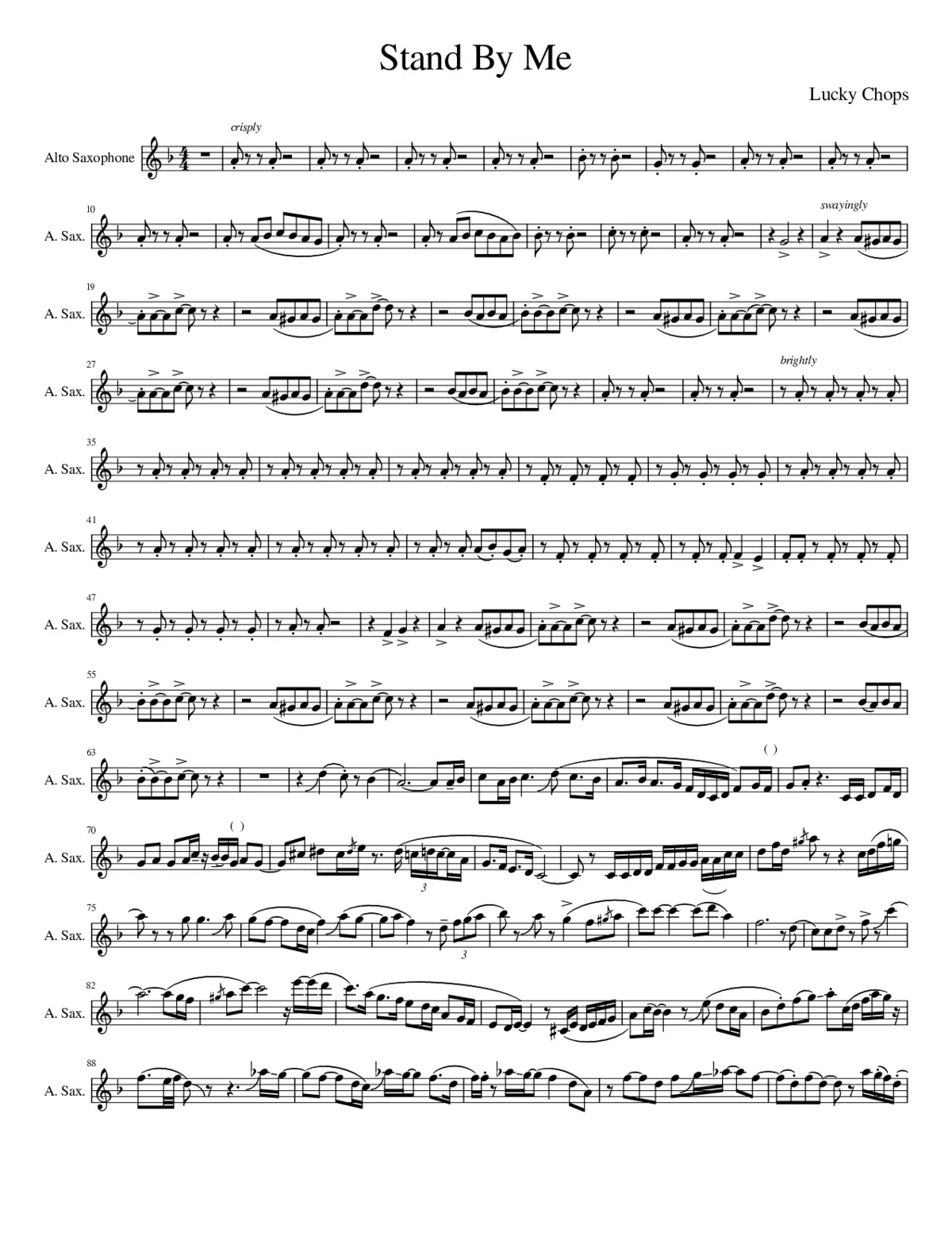 Stand by Me - Page 1