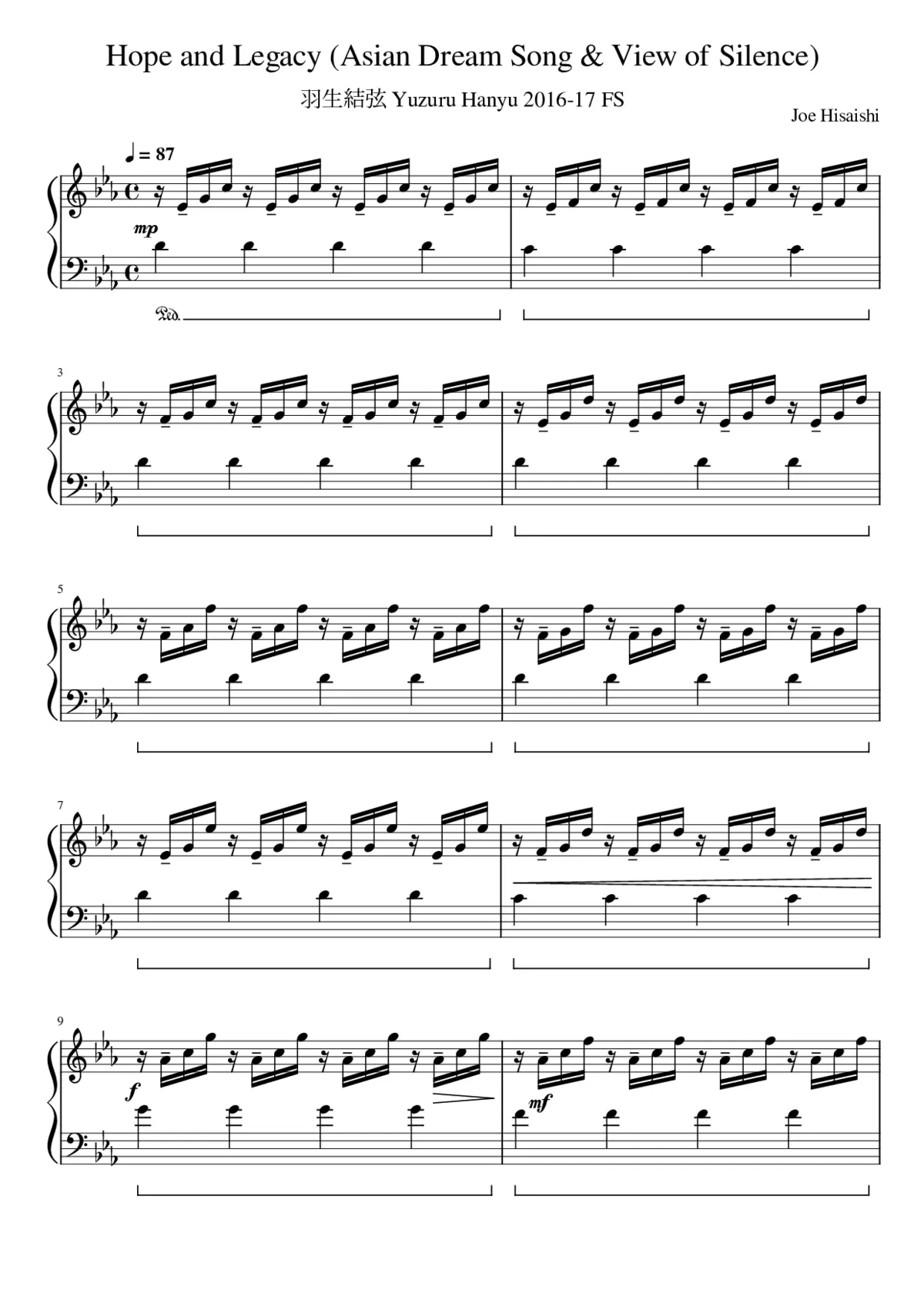 Hope And Legacy - Page 1