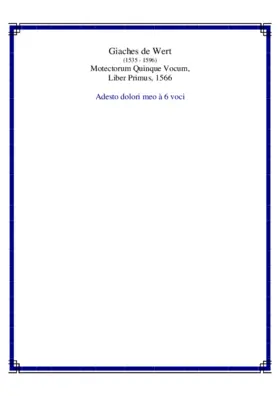 Adesto dolori meo, o Deus