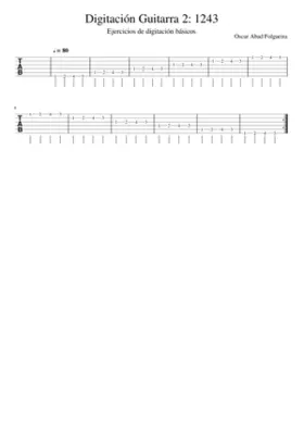 Semana 2 - Digitación guitarra 2 - 1243