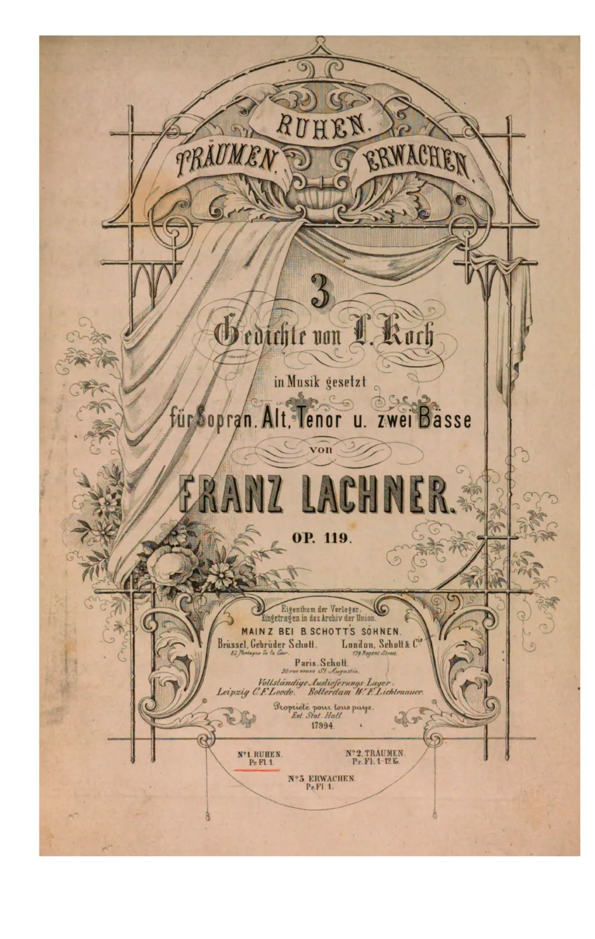 3 Gedichte von L. Koch - Page 1