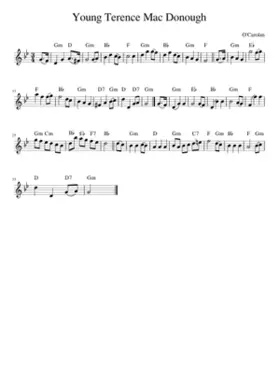 Young Terence Mac Donough