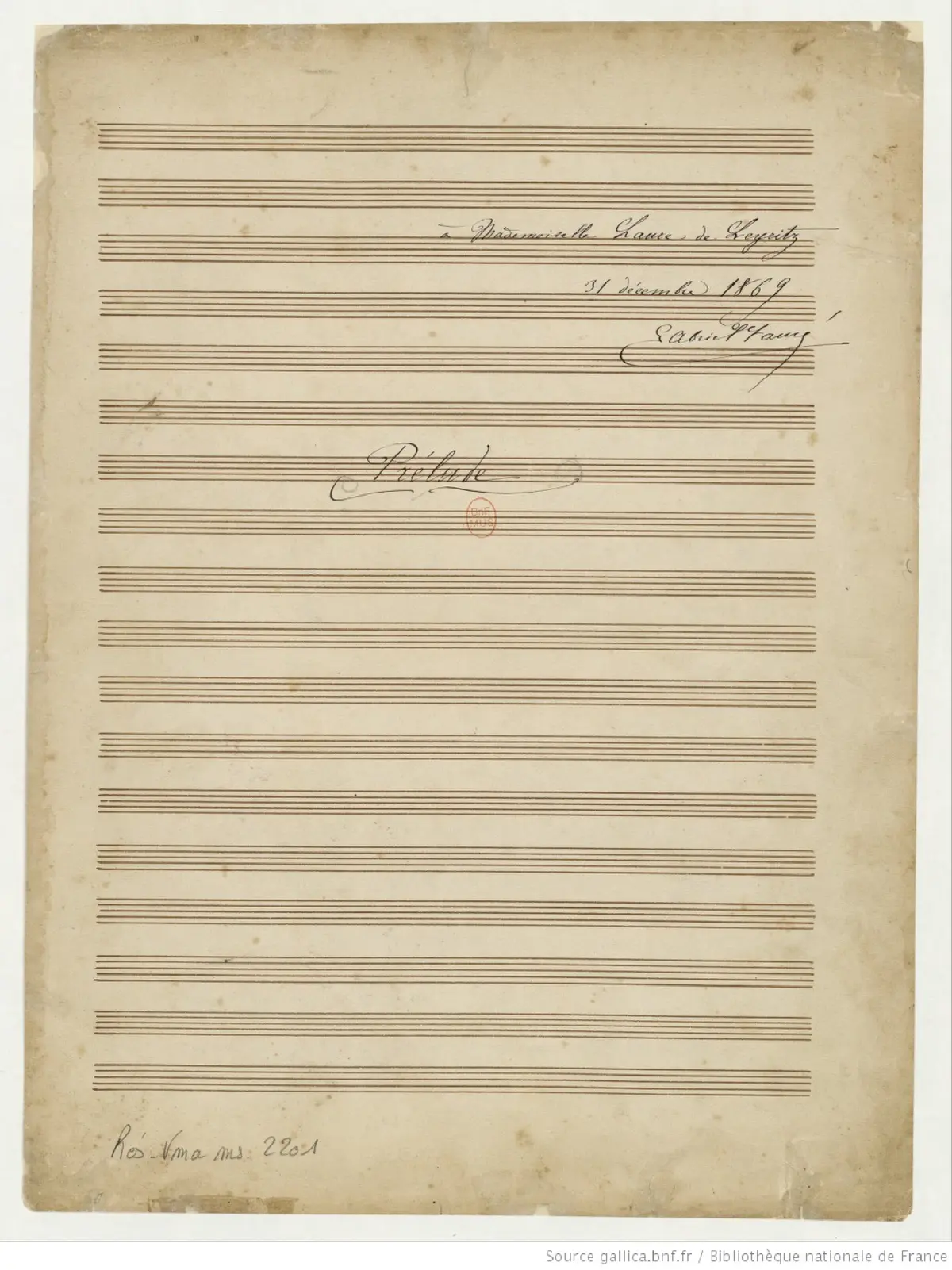 Prelude and Fugue - Page 1