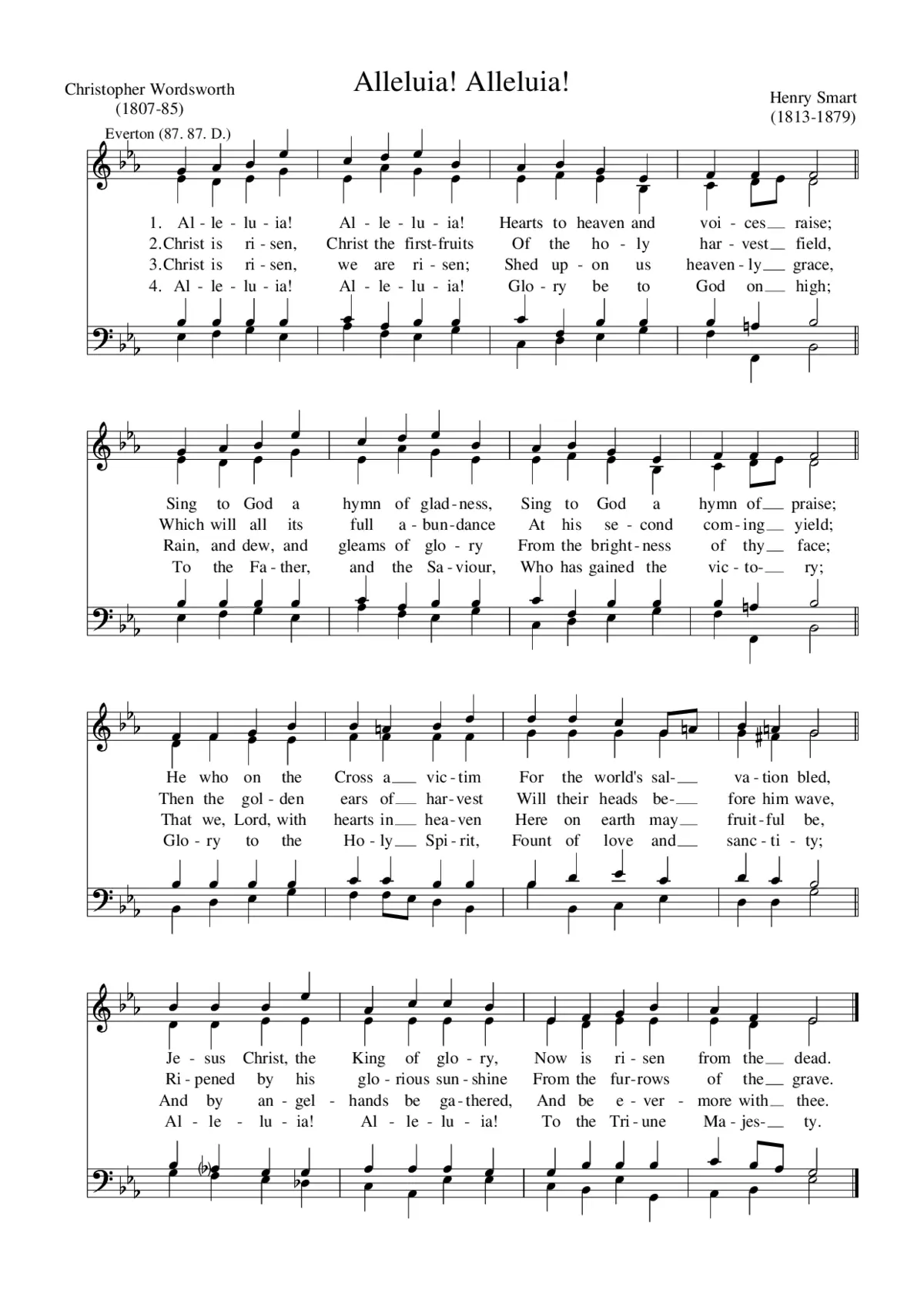 Alleluia, alleluia - Page 1