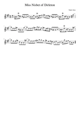 MISS NISBET OF DIRLETON