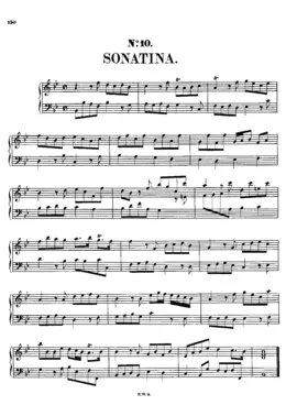 Sonatina in B-flat major
