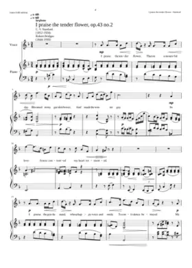 I praise the tender flower