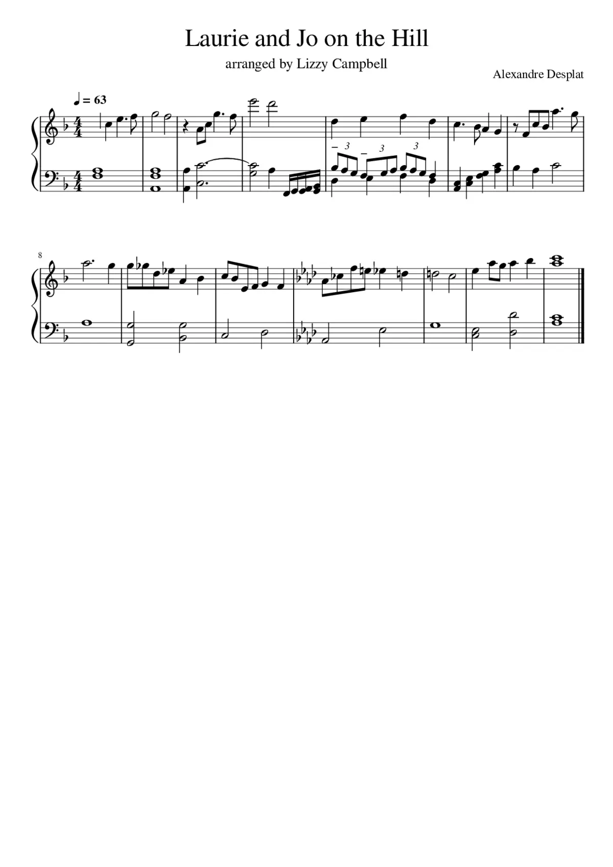 Laurie and Jo on the Hill - Page 1