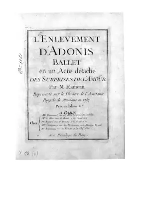 Les Surprises de l'Amour