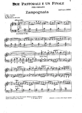 Due pastorali e un finale