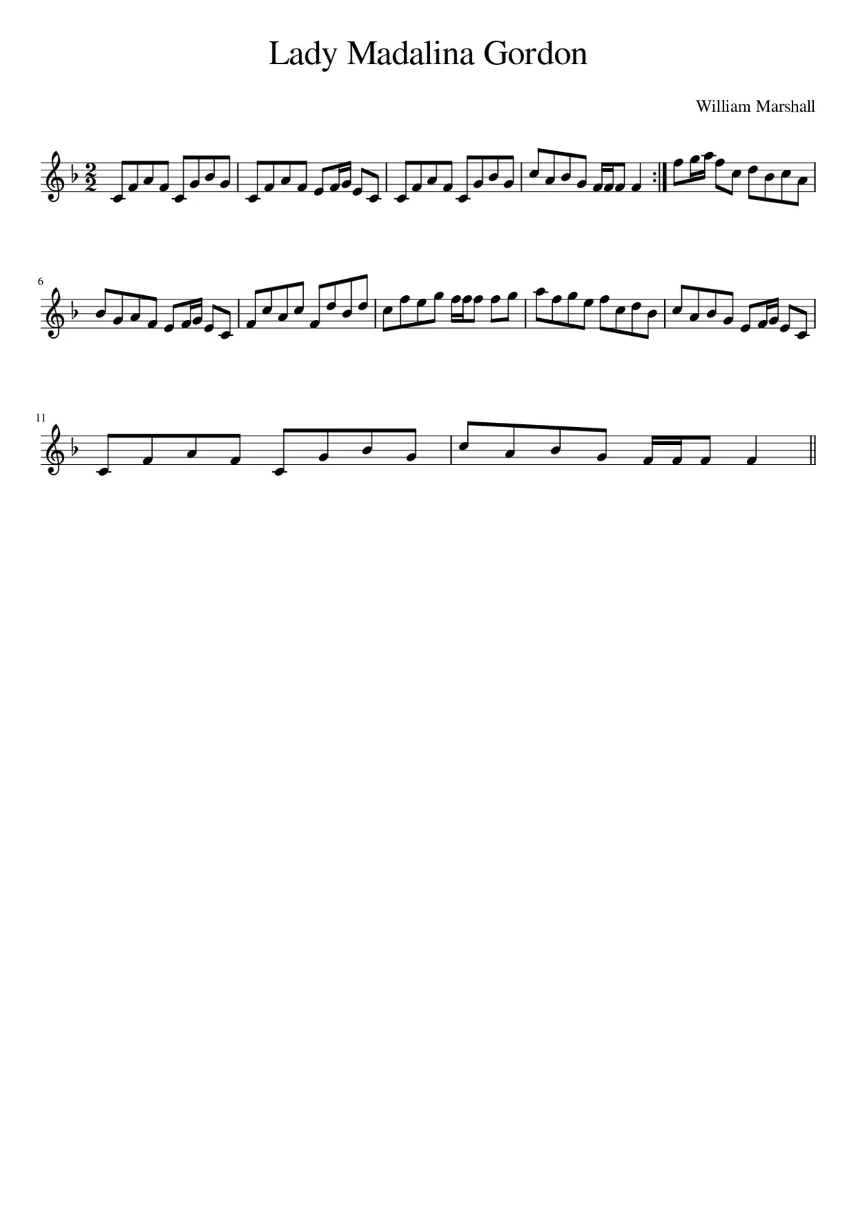 Lady Madalina Gordon - Page 1