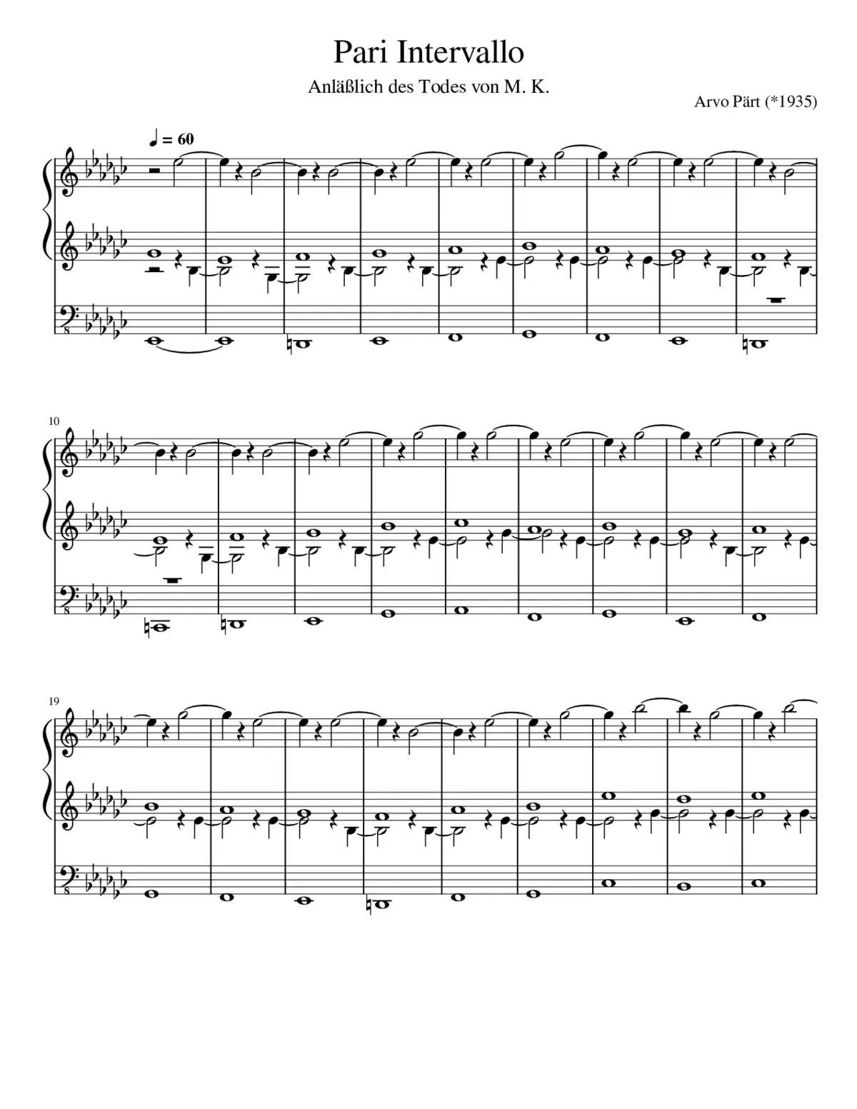 Pari Intervallo - Page 1