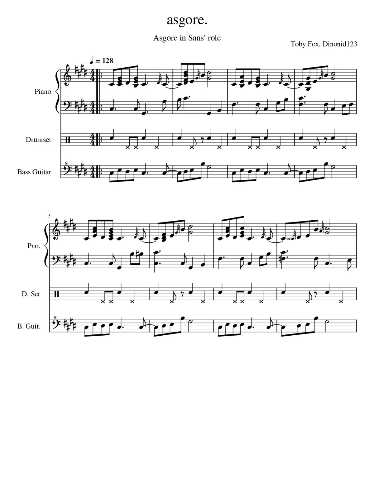 Bergentrückung/Asgore - Page 1